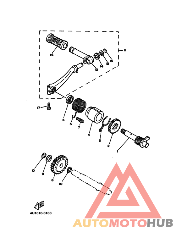 Ножной стартер