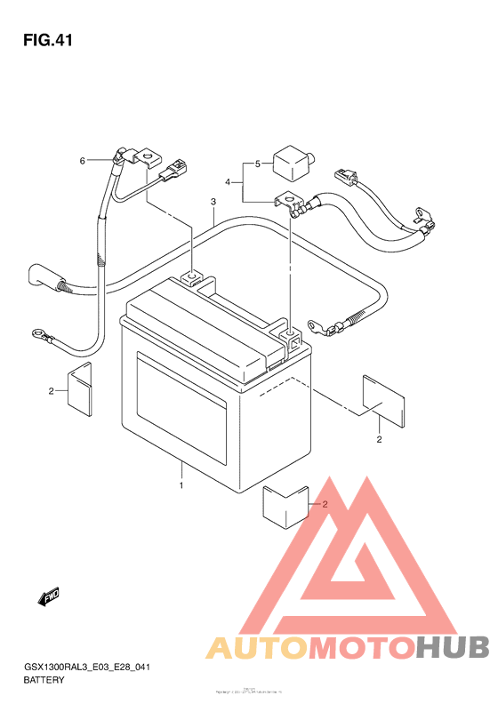 Battery (Gsx1300Ral3 E03)