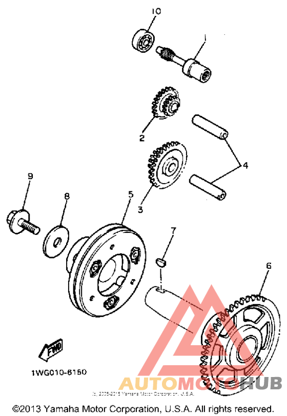 Муфта стартера