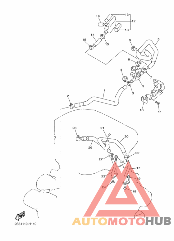 Air induction system assy
