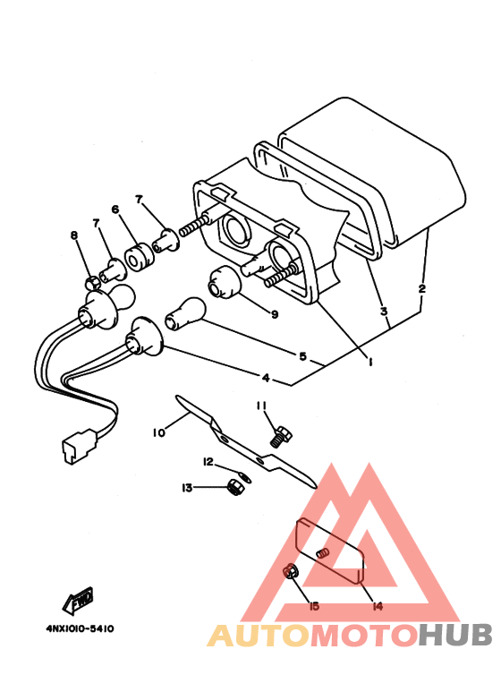 Taillight unit ass`y