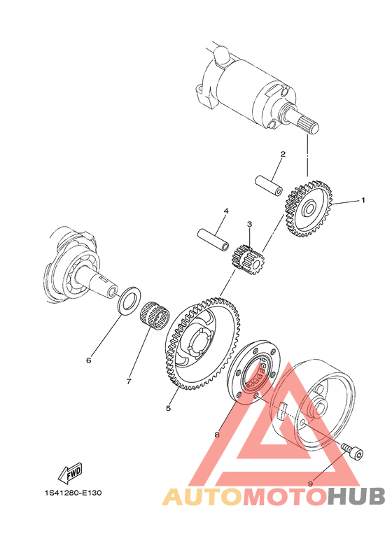 Муфта стартера