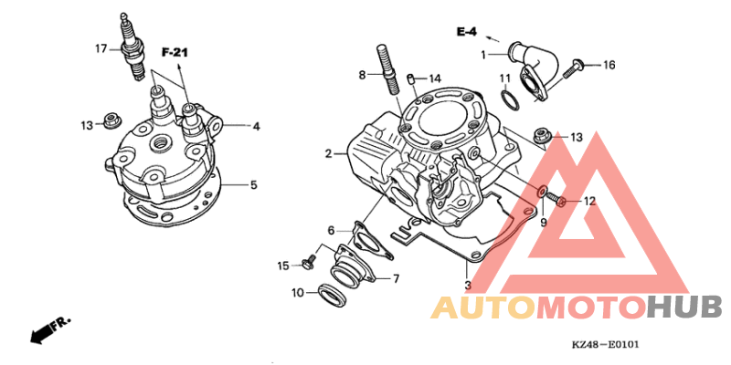 Cylinder/cylinder head