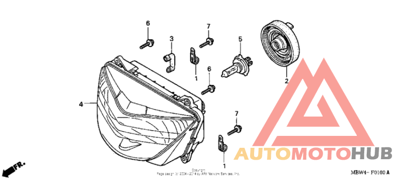 Headlight ('99-'00)
