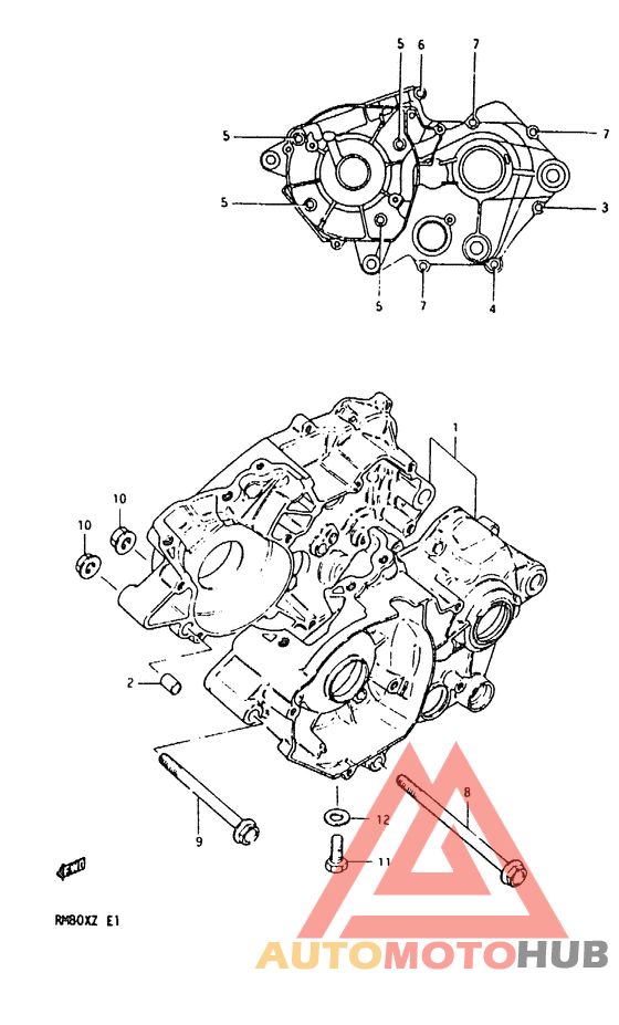 Картер двигателя