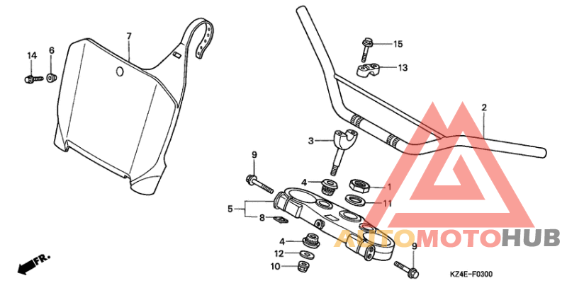 Handle pipe/top bridge