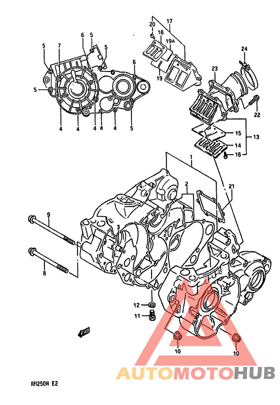 Картер двигателя