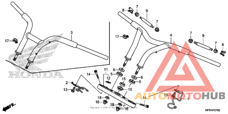 Handlebar + top bridge (1)