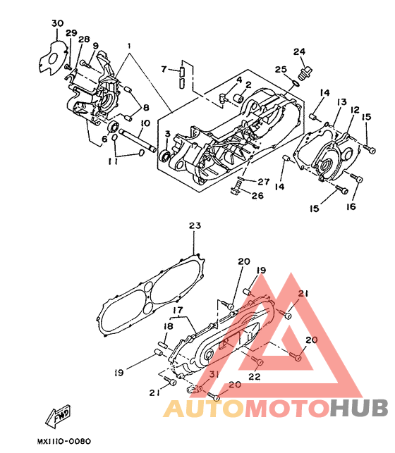 Картер двигателя