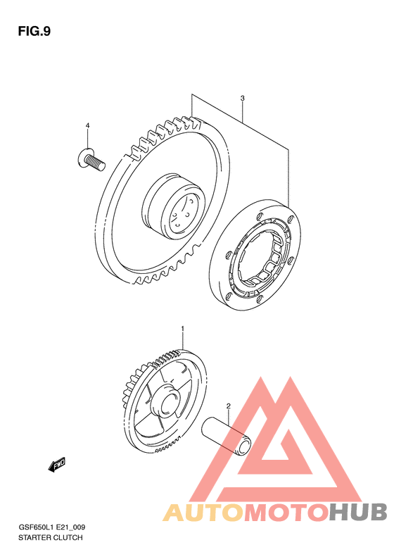 Муфта стартера