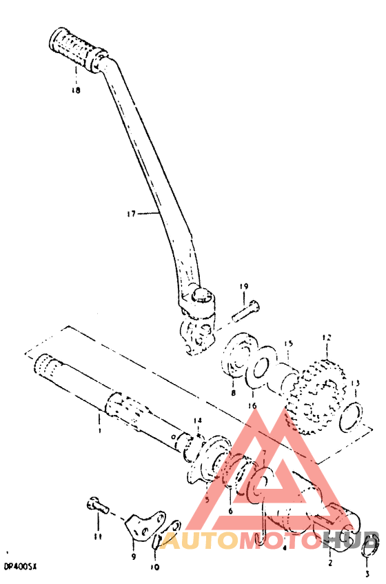 Ножной стартер