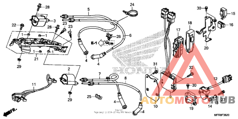 Ignition coil + ecu
