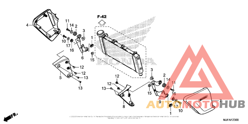 Кожух радиатора
