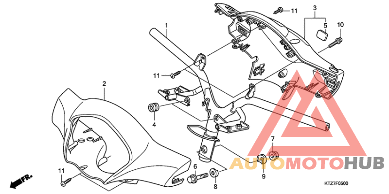 Handle pipe/handle cover