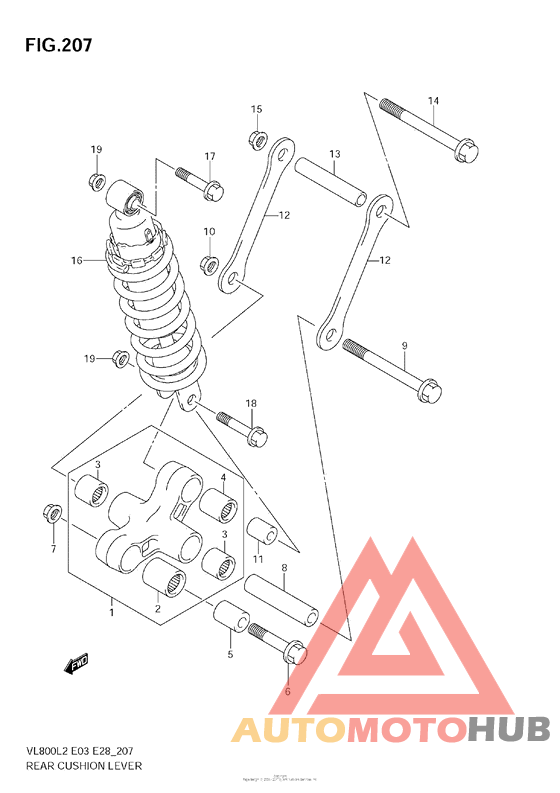 Rear Cushion Lever (Vl800C  E28)
