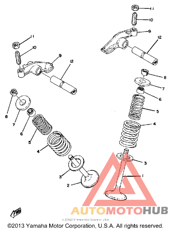 Valve - rocker arm