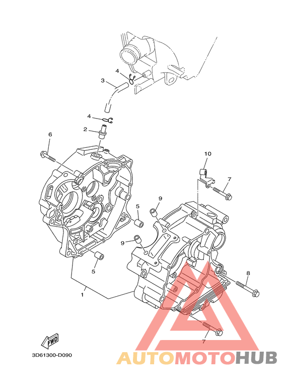 Картер двигателя