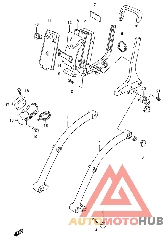 Ручка пассажира