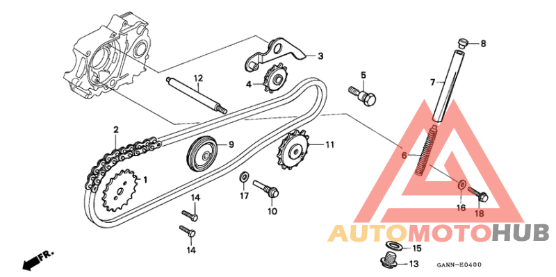 Cam chain/ tensioner
