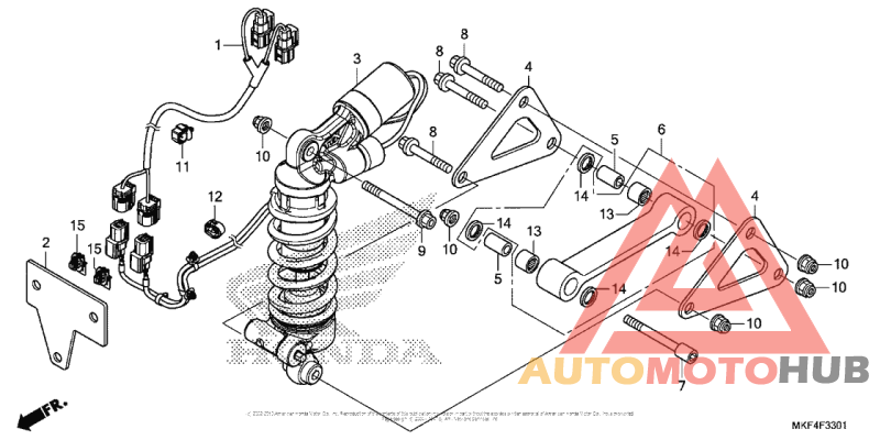Rear Shock Absorber (2)