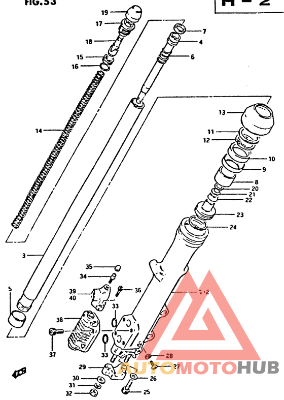 Передняя вилка