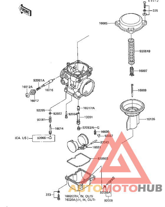 Детали карбюратора