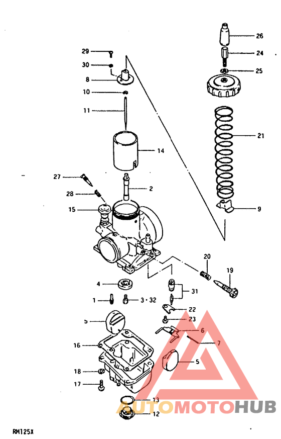 Carburetor assy