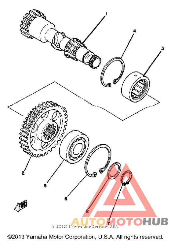 Counter shaft