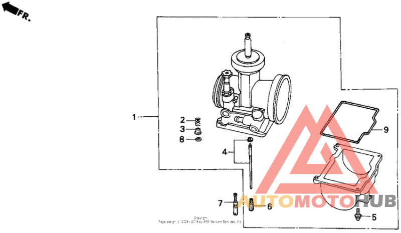 Ремкомплект карбюратора