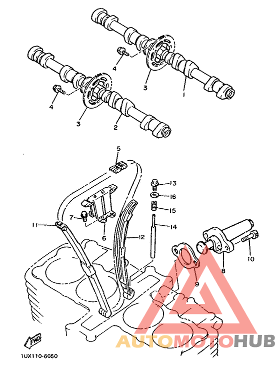 Camshaft. chain