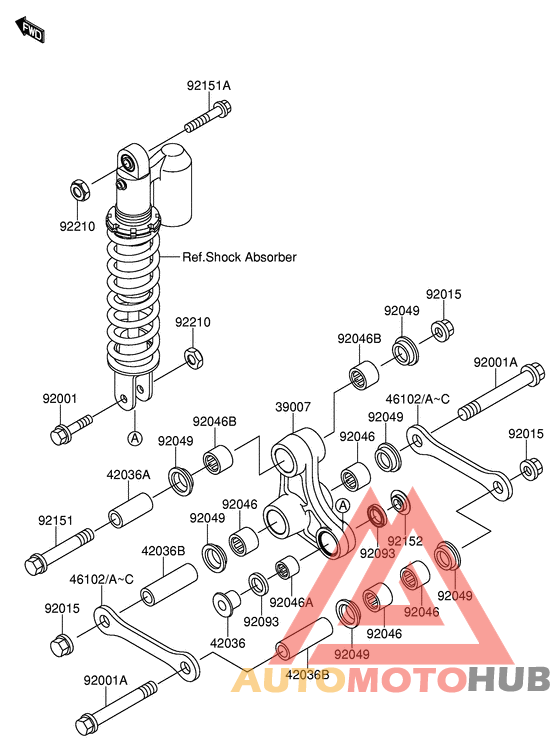 Suspension ignition coil