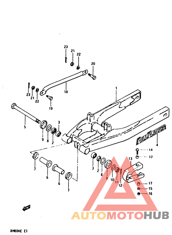 Маятник задний