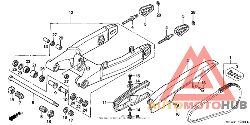 Swingarm ('01-'06)