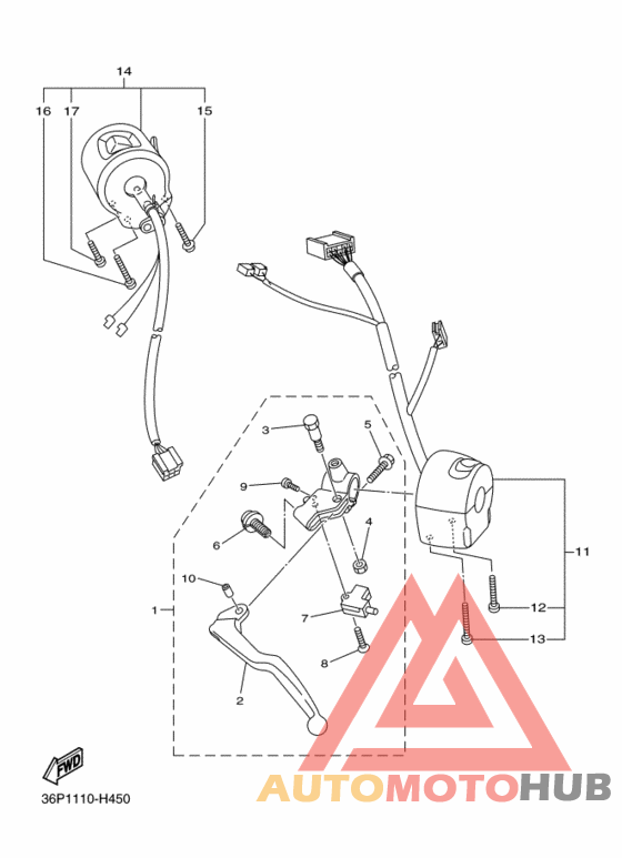 Interruptor  manillar&palanc