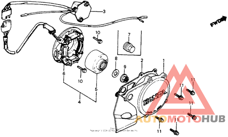Alternator + c.d.i. unit 81-82