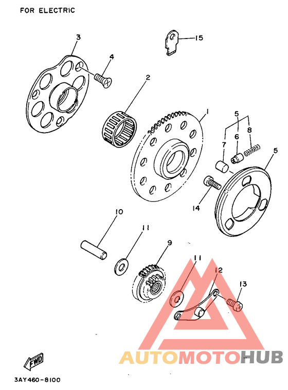 Муфта стартера