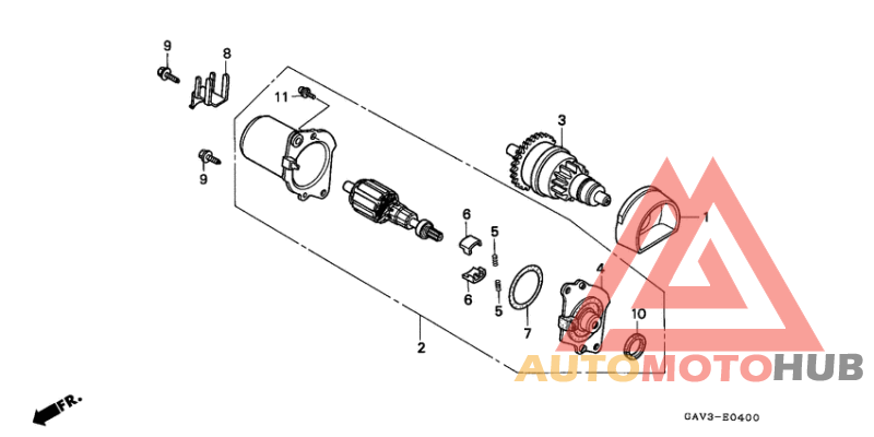 Стартерный мотор