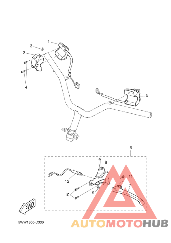 Handle switch & lever