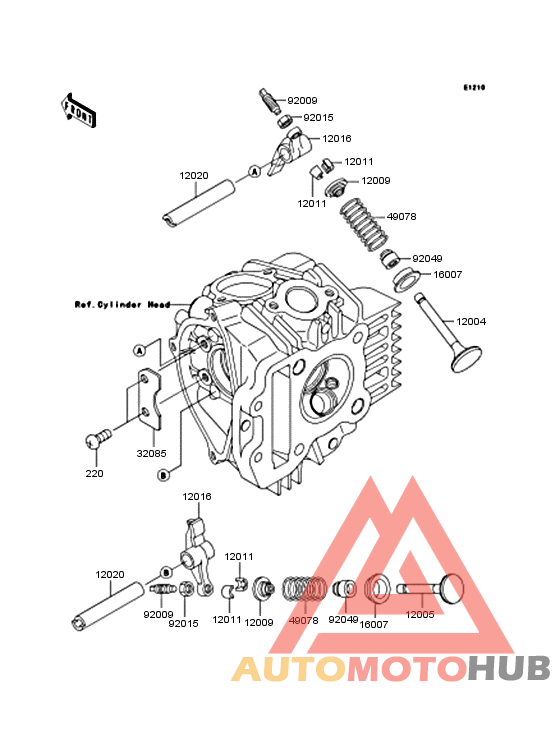 Rocker arms/valves