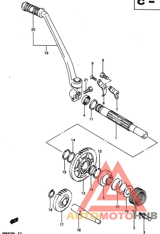 Ножной стартер