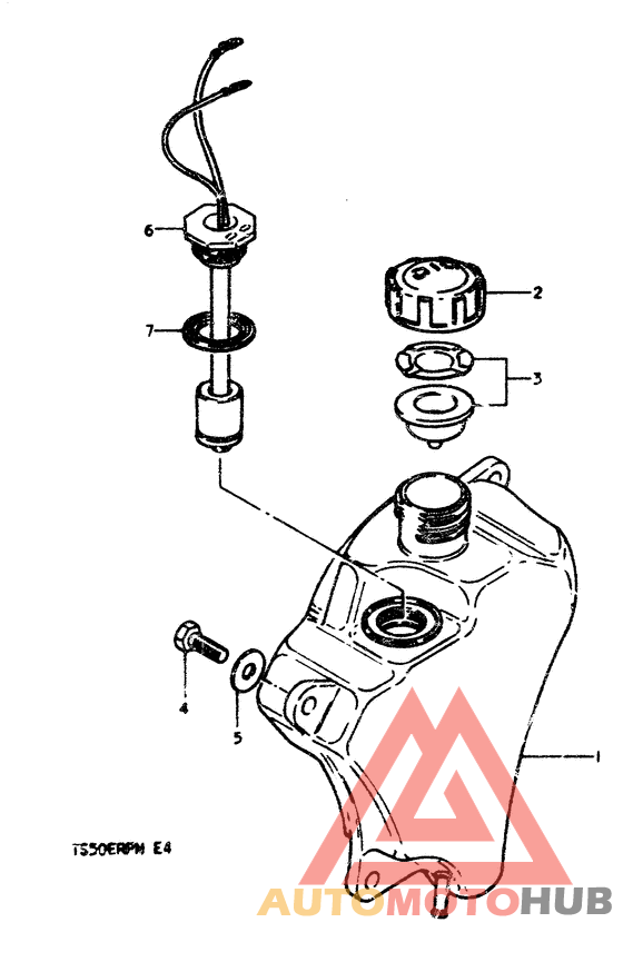 Бак масляный
