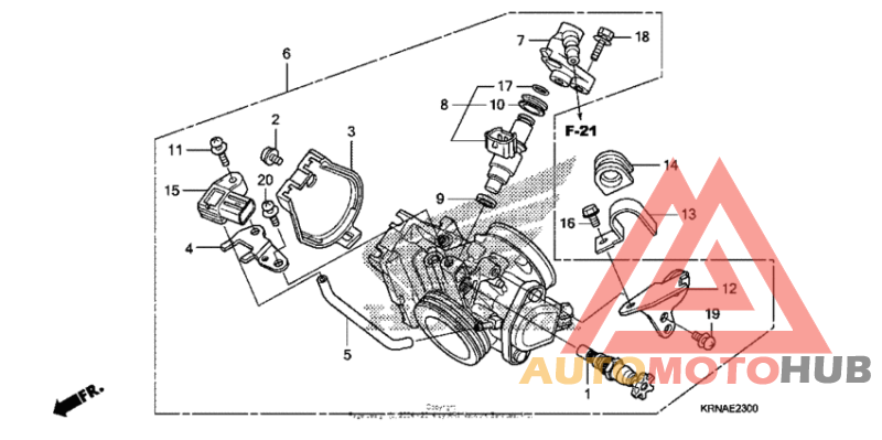 Корпус Дросселя