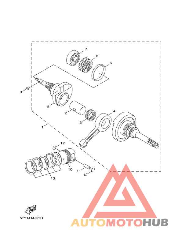 Crankshaft & piston