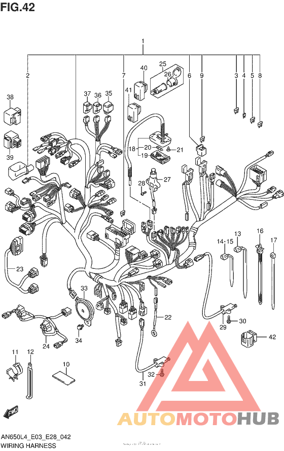Wiring Harness (An650L4 E03)
