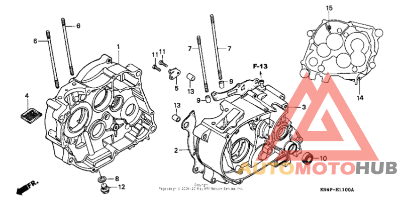 Картер двигателя