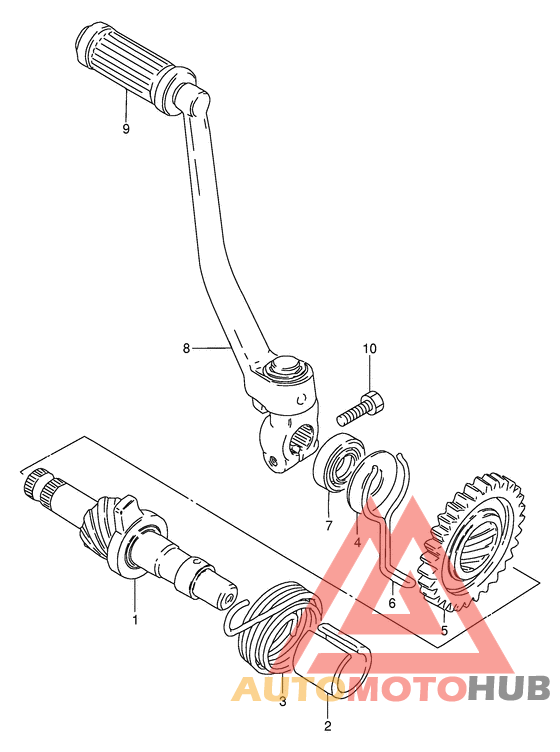 Ножной стартер
