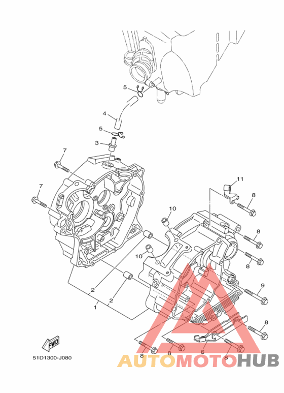 Картер двигателя