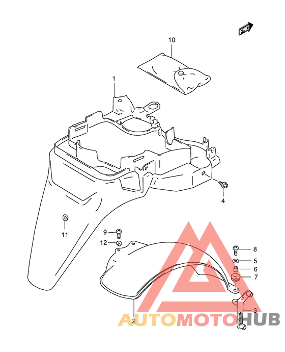 Заднее крыло