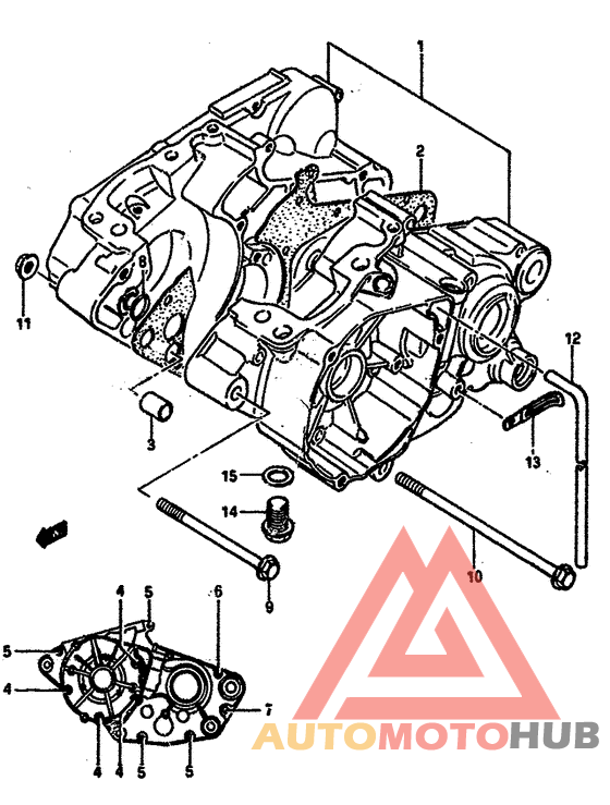 Картер двигателя