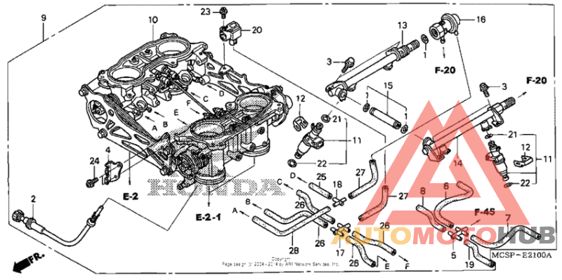 Throttle body (assy.)